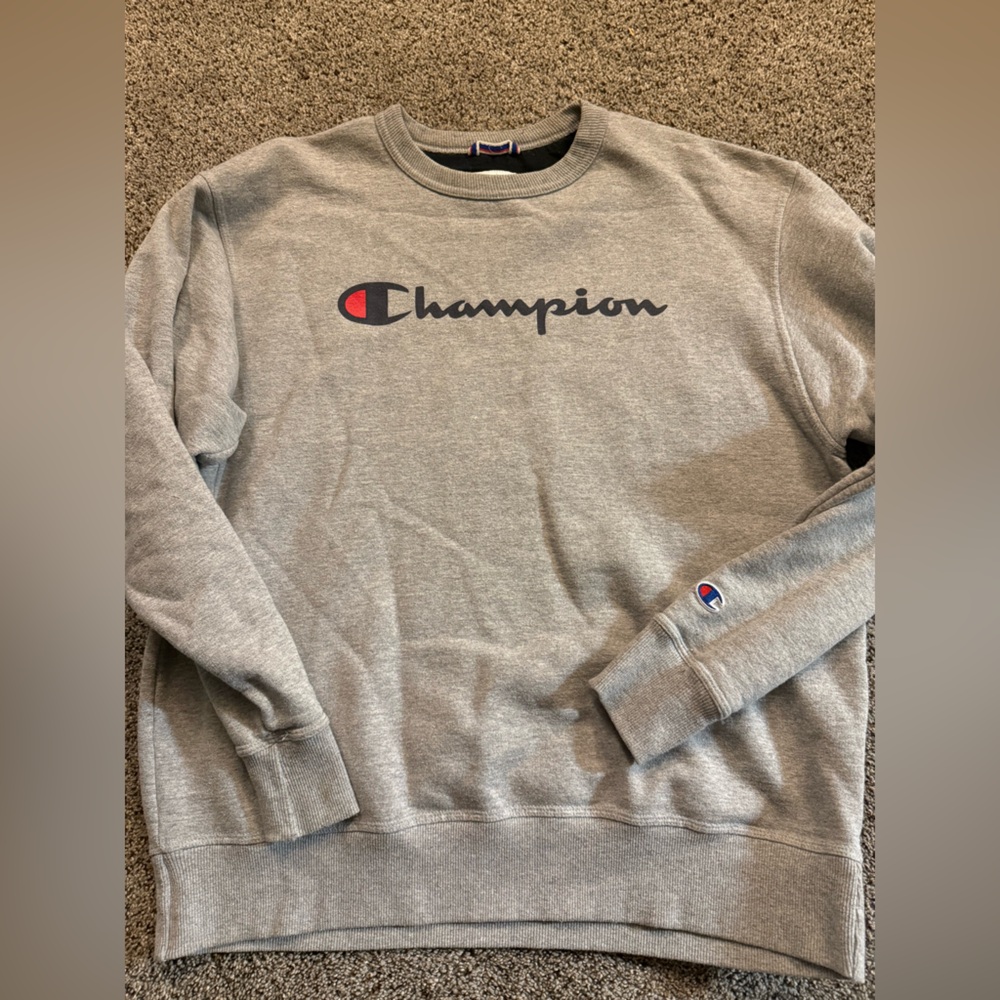 Champion Heather Gray Pullover